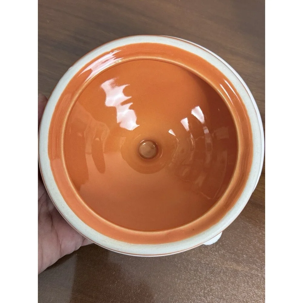 Fiesta Ware HLC Medium 2qt Canister With Lid Tangerine